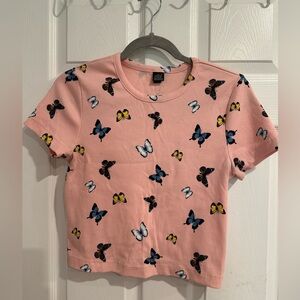 Butterfly tee
